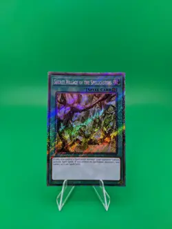 Yu-Gi-Oh! Secret Village Of The Spellcasters RA03-EN209 Platinum Secret Rare - Image 1