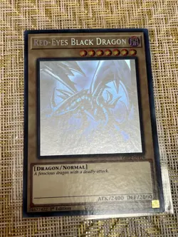 Yu-Gi-Oh! - Red-Eyes Black Dragon Ghost Rare GFP2-EN176 1st Edition NM - Image 1