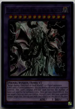 Clorless, Chaos King of Dark World Super Rare Maze of Millennia MZMI-EN014 LP - Image 1