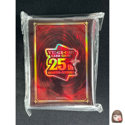 Quarter Century Red 100 Sleeves Yu-Gi-Oh Japanese Sealed 25Th Anniversary YG64 - Image 1