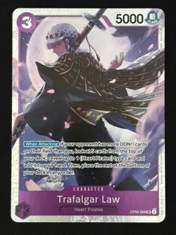 Trafalgar Law (OP05-069) - Awakening of the New Era (OP05) - One Piece Card Game - Image 1