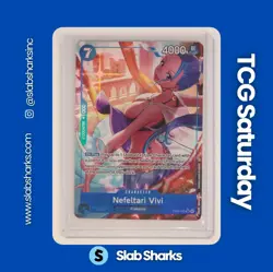 2026 ONE PIECE AZURE SEA'S SEVEN #EB04-025 NEFELTARI VIVI ALT ART - Image 1