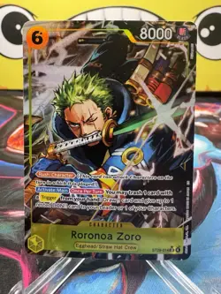Roronoa Zoro ST29-014 (SR) Alt Art Starter Deck (EGGHEAD) One Piece CCG - Image 1