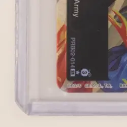 2025 ONE PIECE PREMIUM BOOSTER THE BEST VOL. 2 #PRB02-014 SABO SR PROMO - Image 4