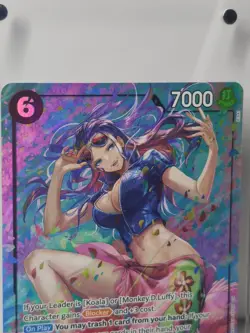 Nico Robin Alt Art Super Rare Legacy of the Master #OP12-087 SR One Piece TCG - Image 2