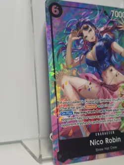 Nico Robin Alt Art Super Rare Legacy of the Master #OP12-087 SR One Piece TCG - Image 5