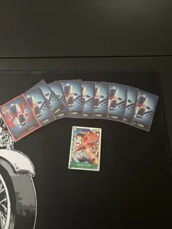 Red Bull x One Piece – Double Don!! Set (20 Foil Red Bull Don + Luffy Promos) - Image 3