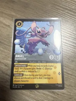 Disney Lorcana Winterspell #191/204 Angel - Experiment 624 | Legendary - Image 1