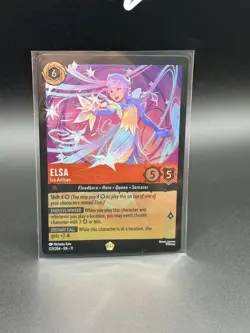 Disney Lorcana Winterspell - Elsa Ice Artisan Legendary 123/204 EN-11 Foil - Image 1