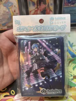 Hololive Official Card Game Hoshimachi Suisei sleeves 55 ct new sealed - Image 1