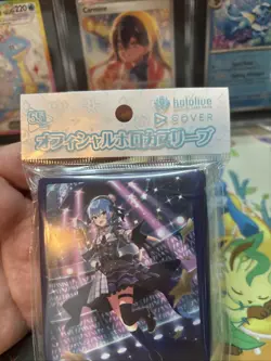 Hololive Official Card Game Hoshimachi Suisei sleeves 55 ct new sealed - Image 3