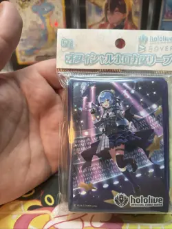 Hololive Official Card Game Hoshimachi Suisei sleeves 55 ct new sealed - Image 5