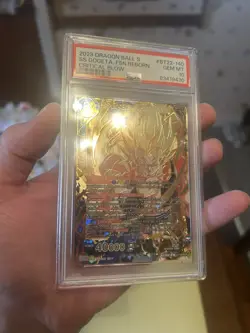 2023 DBS Card Game SS Gogeta, Fusion Reborn SCR 🔥 PSA 10 Secret Rare GEM Mint! - Image 3