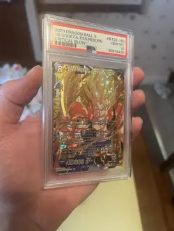 2023 DBS Card Game SS Gogeta, Fusion Reborn SCR 🔥 PSA 10 Secret Rare GEM Mint! - Image 4
