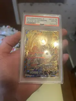 2023 DBS Card Game SS Gogeta, Fusion Reborn SCR 🔥 PSA 10 Secret Rare GEM Mint! - Image 5