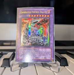 Yugioh Chimeratech Fortress Dragon JUMP-EN031 Ultra Rare TCG Card - Image 1