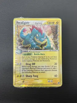 Pokemon Feraligatr Dragon Frontiers Power Wave Theme Deck - Cards Only Sealed - Image 1