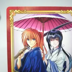 SAMURAI X Rurouni Kenshin Jump Avan Animate Fair 2022 Magazine CARD ShueiSha - Image 2
