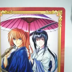 SAMURAI X Rurouni Kenshin Jump Avan Animate Fair 2022 Magazine CARD ShueiSha - Image 3