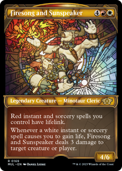 Firesong and Sunspeaker (HALO 169) FOIL Multiverse Legends PLD CARD ABUGames - Image 1