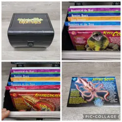 Weird n' Wild Creatures Huge Lot of 400+ Large Cards + Storage Case - Image 1