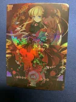 Shinku Rozen Maiden Cute CCG SR Goddess Waifu Card Girl Holo Doujin Anime Foil - Image 1