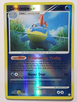 REVERSE HOLO Croconaw 44/123 VLP - Mysterious Treasures Pokemon Card - Image 1
