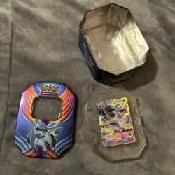 Pokemon GLACEON Evolution Celebration TIN 2018 Open/Empty Glaceon GX included!! - Image 2