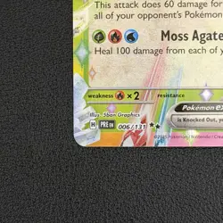 Pokemon TCG Leafeon Prismatic Evolutions 006/131 Double Rare Holo - NM - Image 5