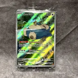 Pokemon Snorlax SVP 051 Scarket Violet 151 ETB Promo Factory Sealed - Image 1