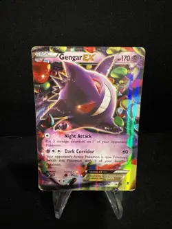 2014 Pokemon-Gengar 34/119-Phantom Forces-Holo - Image 1