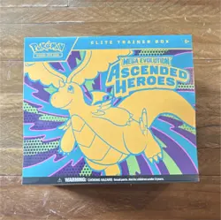 Pokemon Mega Evolution Ascended Heroes Elite Trainer Box with Dragonite & Zekrom - Image 1