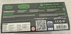 Pokemon TCG Pokemon Center EXCLUSIVE Shrouded Fable ETB BRAND NEW/SEALED! - Image 4