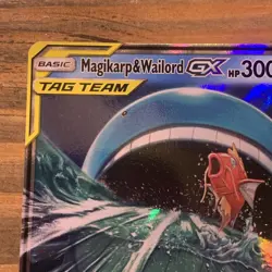 Pokemon Magikarp & Wailord GX 2019 Sun & Moon SM166 - Image 2