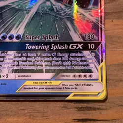 Pokemon Magikarp & Wailord GX 2019 Sun & Moon SM166 - Image 4