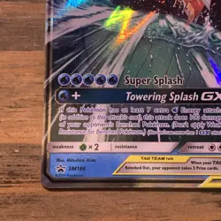 Pokemon Magikarp & Wailord GX 2019 Sun & Moon SM166 - Image 5