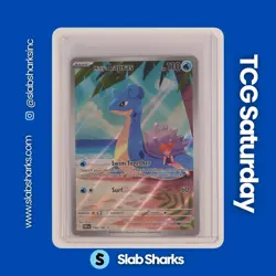 2025 POKEMON DESTINED RIVALS #194/182 MISTY'S LAPRAS ILLUSTRATION RARE - Image 1