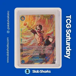 2025 ONE PIECE CARRYING ON HIS WILL #OP13-119 PORTGAS.D.ACE SECRET RARE - Image 1