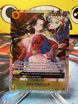Boa Hancock SR OP14-112 The Azure Sea's Seven English One Piece TCG Super Rare - Image 1