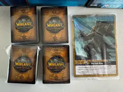 World of Warcraft TCG Assault on Icecrown Citadel Raid Deck Mostly Sealed Cards - Image 3