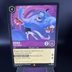 Genie Wish Fulfilled 53 / 204 Azurite Sea Regular Rare Disney Lorcana - Image 1