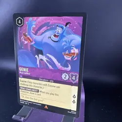 Genie Wish Fulfilled 53 / 204 Azurite Sea Regular Rare Disney Lorcana - Image 2