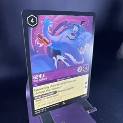 Genie Wish Fulfilled 53 / 204 Azurite Sea Regular Rare Disney Lorcana - Image 3