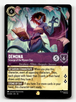 Disney Lorcana Demona - Scourge of the Wyvern Clan - Whispers in the Well - Image 1