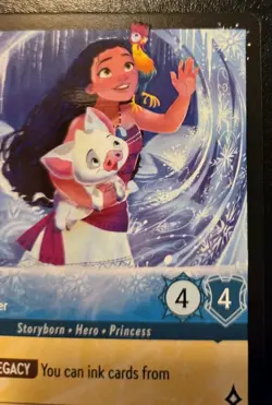 Moana - Curious Explorer 155/204 Legendary Winterspell Disney Lorcana TCG - Image 3