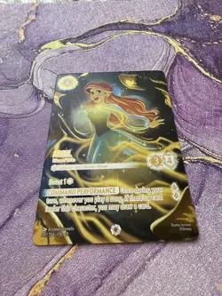 Disney Lorcana TCG Ariel Ethereal Voice 241/104 Iconic NM Whispers Of The Well - Image 3