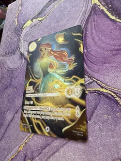 Disney Lorcana TCG Ariel Ethereal Voice 241/104 Iconic NM Whispers Of The Well - Image 4