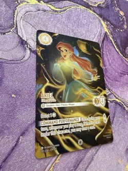 Disney Lorcana TCG Ariel Ethereal Voice 241/104 Iconic NM Whispers Of The Well - Image 5
