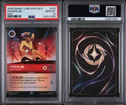 Disney Lorcana Fabled Powerline Musical Superstar (EPIC) 215/204 PSA 10 GEM MINT - Image 3