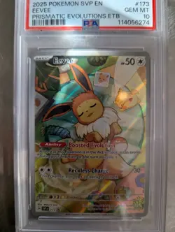 Eevee 173 Sv: Scarlet & Violet Promo Cards Holo PSA 10 Free Shipping - Image 1
